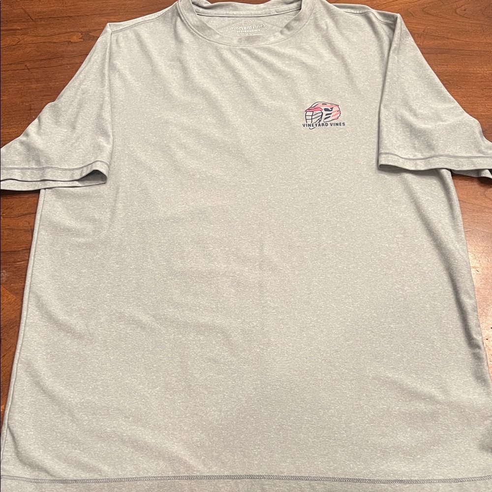 Vineyard Vines Men's Light Gray Short Sleeve Tee